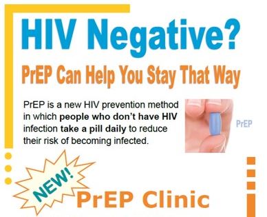 HIV Negative Prep can help you stay that way - Prep clinic